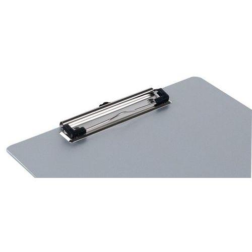 Illustration de : Porte-bloc A4 aluminium magnétique haute resistance - Manutan Expert