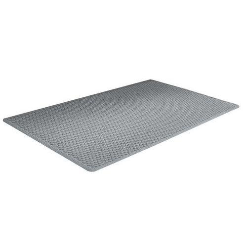 Tapis d'entrée design bulles Long : 180 cm Larg : 120 cm Gris thumbnail image 1