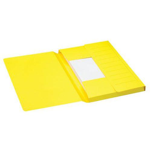 Lot de 10 dossiers mammouth Secolor Jaune thumbnail image 1