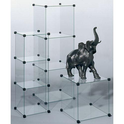 Illustration de : Raccord de connexion pour vitrine en cubes