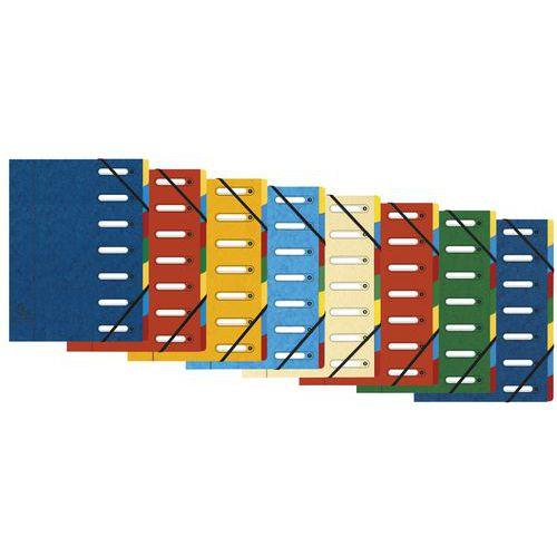 Trieur à fenêtres 7 compartiments - Coloris assortis - Lot de 8 thumbnail image 1