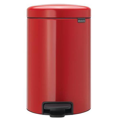 Poubelle à pédale NewIcon 12L rouge Brabantia thumbnail image 1