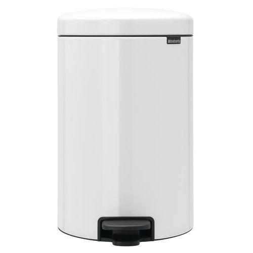 Poubelle à pédale NewIcon 20L avec liner métal - Brabantia, Coloris : Blanc thumbnail image 1