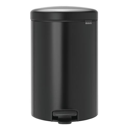 Poubelle à pédale NewIcon 20L noir mat Brabantia thumbnail image 1