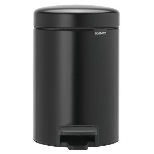Poubelle à pédale NewIcon 3L - Brabantia, Coloris : Noir thumbnail image 1