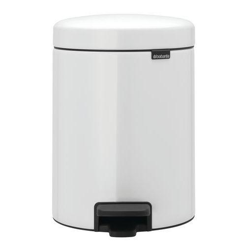 Poubelle à pédale NewIcon 5L - Brabantia, Coloris : Blanc thumbnail image 1