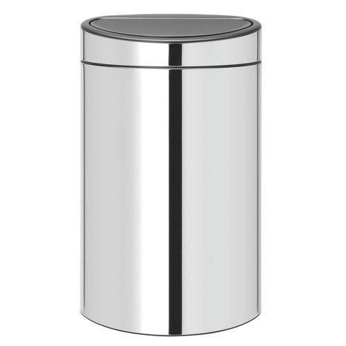 Poubelle Touch Bin New 40L inox Brabantia thumbnail image 1