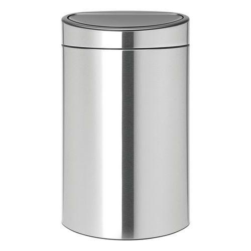 Poubelle Touch Bin New 40L inox mat Brabantia thumbnail image 1