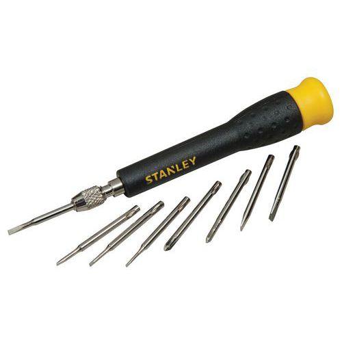 Jeu de 16 Micro tournevis multilames fente, PH, hex et torx - Stanley thumbnail image 1