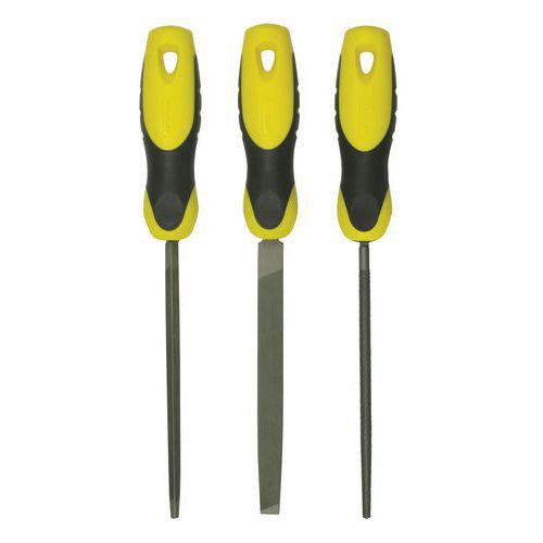 Jeu de 3 limes bâtardes 150mm - Stanley thumbnail image 1