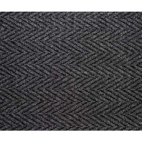 Tapis d'entrée polypropylène à chevrons 150 x 90 cm Anthracite thumbnail image 1