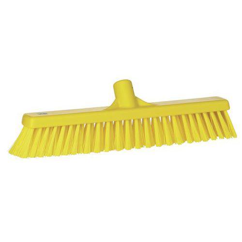 Balai - Fibre Dure/Souple - 410 mm Jaune thumbnail image 1