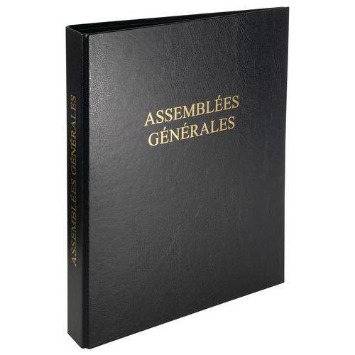 6 Reliure registre éco 32x26cm 4 anneaux - Assemblée générale thumbnail image 1