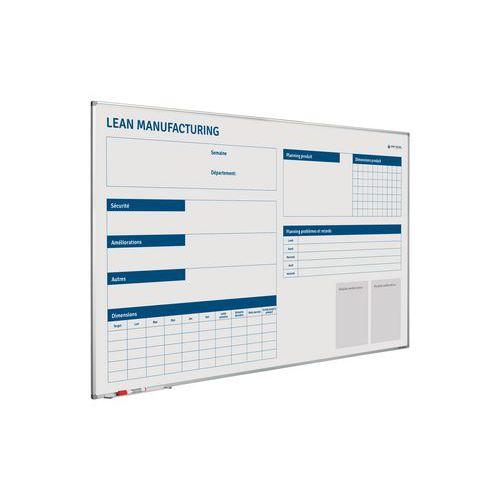 Tableau magnétique Lean Manufacturing softline profile thumbnail image 1