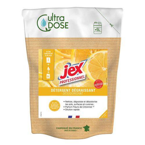 Illustration de : Ultra dose détergent dégraissant désodorisant Fleurs - 500ml - Jex