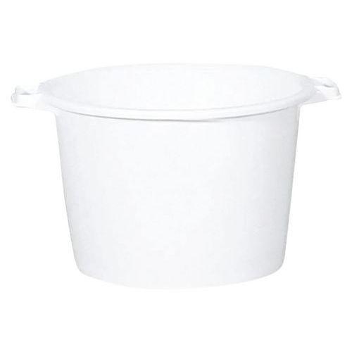 Baquet rond 55 L polypropylène - blanc thumbnail image 1
