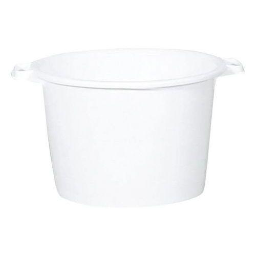 Baquet rond 30 L polypropylène - blanc thumbnail image 1