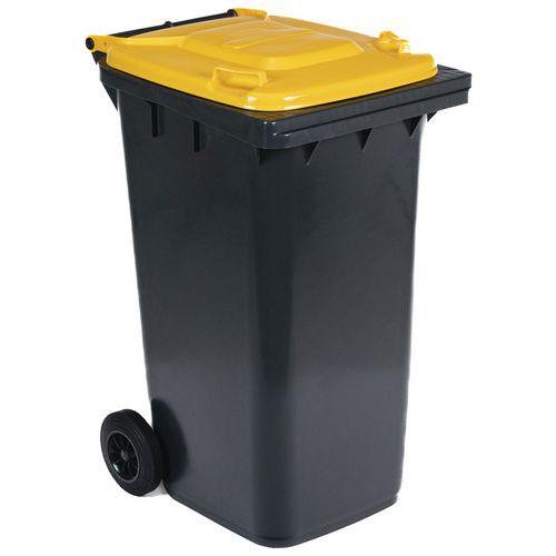 Conteneur mobile tri des déchets - 240 L - Manutan Expert thumbnail image 1