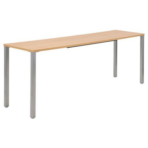 Table fixe Séminaire rectangulaire 150 x 50 cm chêne thumbnail image 1