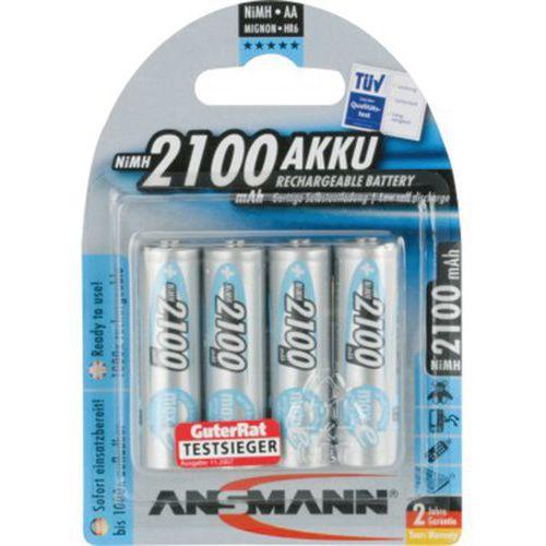 4 batteries rechargeables 5035052 HR6 / AA thumbnail image 1