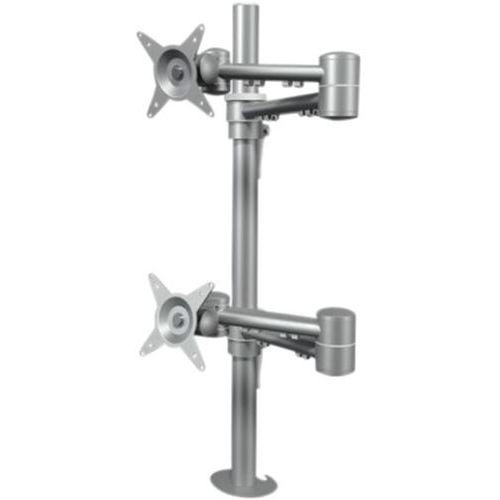 Illustration de : Bras à fixer / pincer Viewmate 52682 - 2 écrans