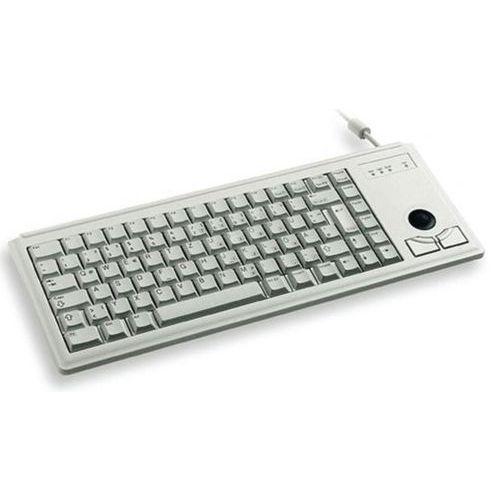 Illustration de : Clavier Azerty compact G84-4400 PS/2 gris