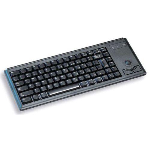 Illustration de : Clavier Azerty compact G84-4400 PS/2 noir