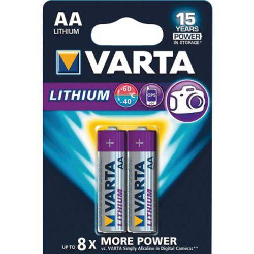 Illustration de : Piles lithium 6106301402 FR06 / AA