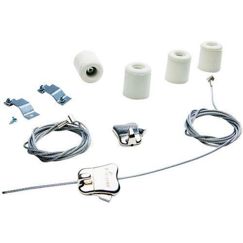 Illustration de : Jeu de suspension pour cadres et tableaux magnétiques