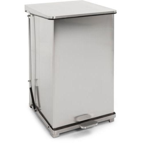 Illustration de : Conteneur à pédale industriel - 152 L