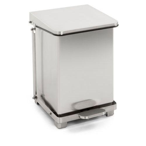 Conteneur à pédale industriel - 27 L, Coloris : Gris thumbnail image 1