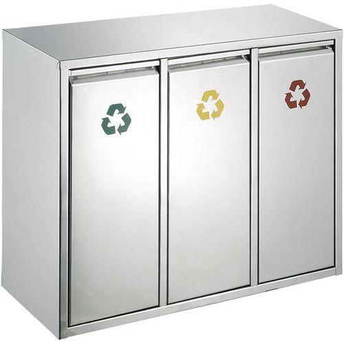 Poubelle tri sélectif 3x8L thumbnail image 1