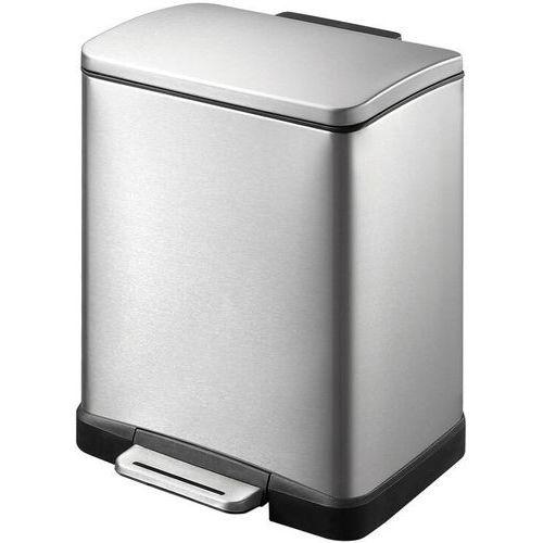 Illustration de : E-Cube poubelle à pédale rectangulaire 12L_EKO