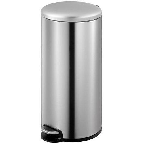 Poubelle à pédale Maggey 30L inox mat thumbnail image 1