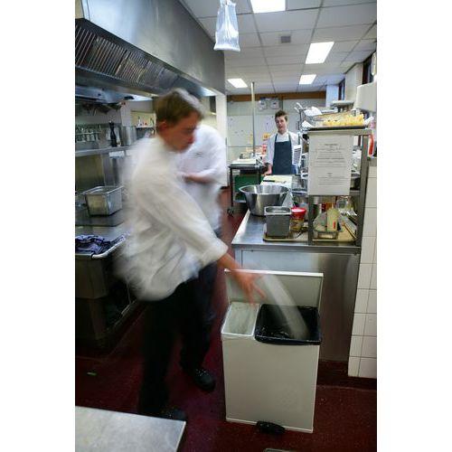 Illustration de : Poubelle à pédale 25L/55L - V-Part