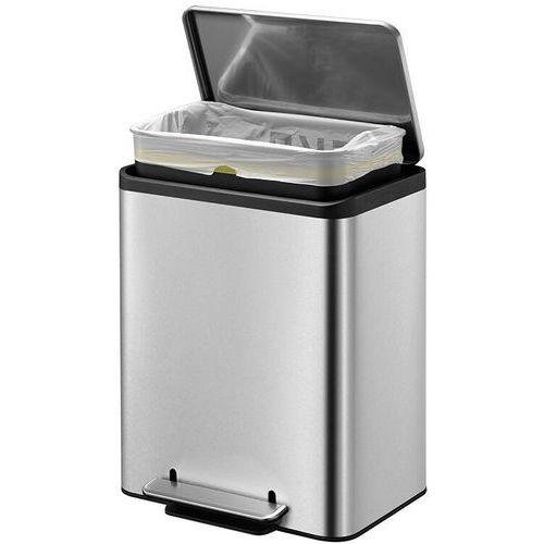 Illustration de : Poubelle à Pédale EcoCasa Step Bin 30L_EKO