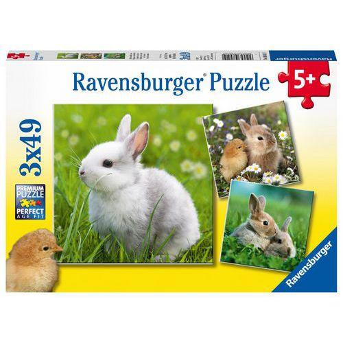 Puzzles Mignons petits lapins - Ravensburger fullname image