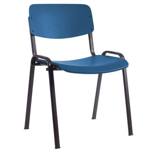 Illustration de : Lot de 2 Chaises Louna assise et dos polypropylène GGI