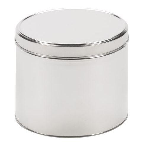 Boîte métallique ronde à couvercle coiffant thumbnail image 1