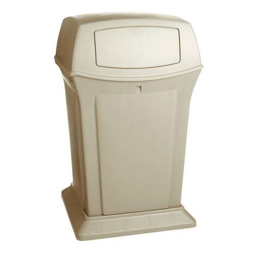 Poubelle extérieure résine antifeu 132 L Rubbermaid thumbnail image 1