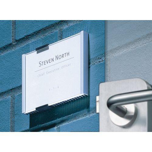 Illustration de : Plaque de porte Infosign - A5 - Durable
