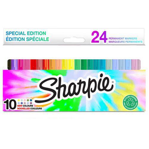 Boite de 24 markers Sharpie pointe fine ogive thumbnail image 1