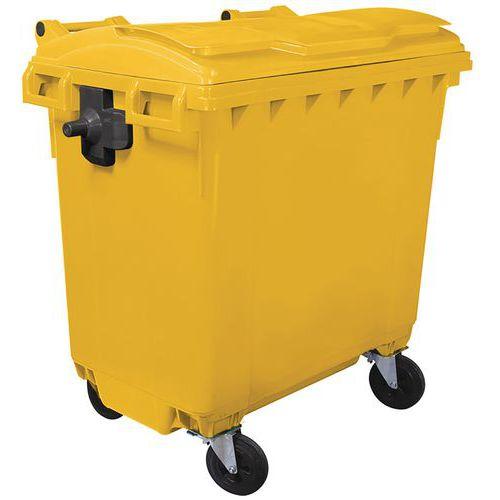 Conteneur à déchet - 770 L Jaune thumbnail image 1