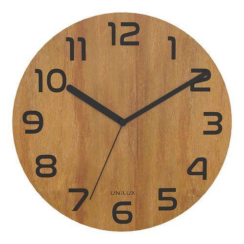 Illustration de : Horloge Palma Bambou - Unilux