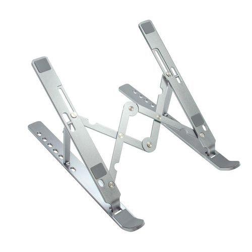 Unilux Support PC portable ERGO TRAVEL gris metal thumbnail image 1