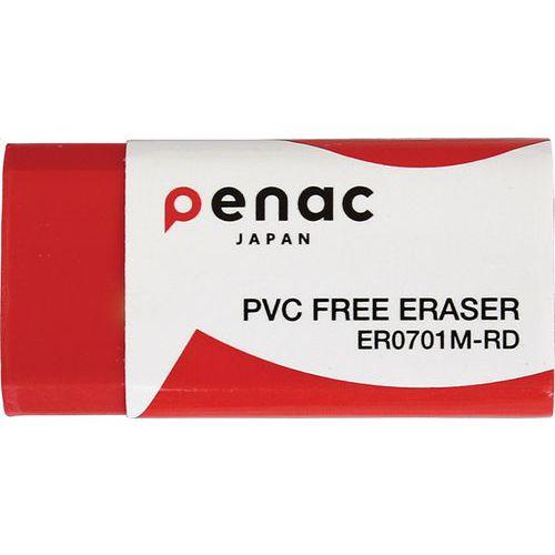 Illustration de : Gomme rouge sans pvc sans phtalate sans latex - Penac