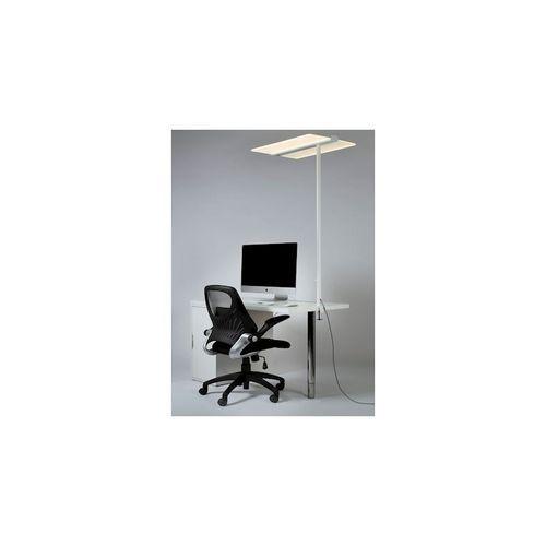 Illustration de : Lampadaire Orius Glasslight kos led gradable pince - Unilux