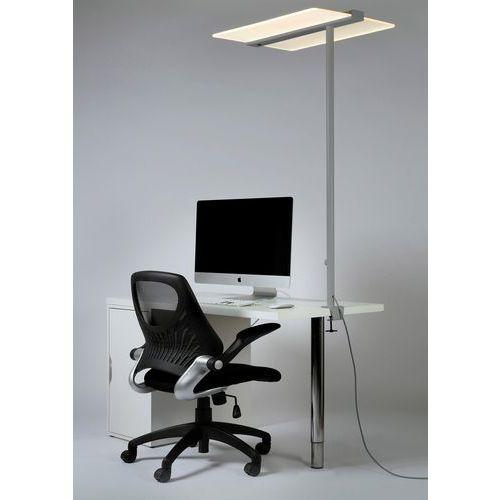 Lampadaire orius glasslight kos led cellule pince gris thumbnail image 1