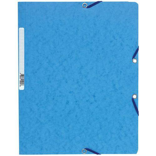 Chemise élastique sans rabat carte lustrée 400gm² A4 violine (lot de 25) thumbnail image 1