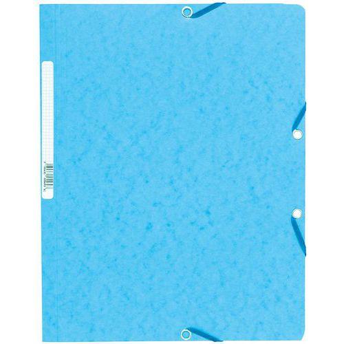 Chemise sans rabat carte lustrée 400gm² A4 turquoise (lot de 25) thumbnail image 1